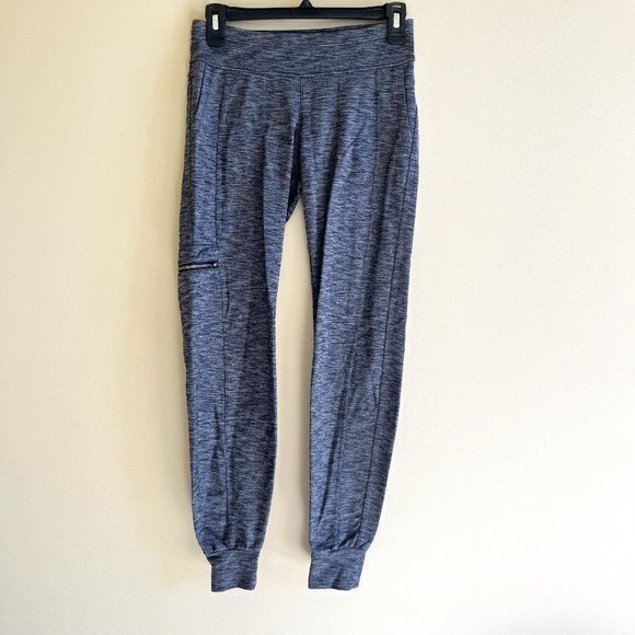 Athleta Metro Heather Gray Jogger Track Travel Pants Womens Size XXS Athletic - Picture 3 of 10